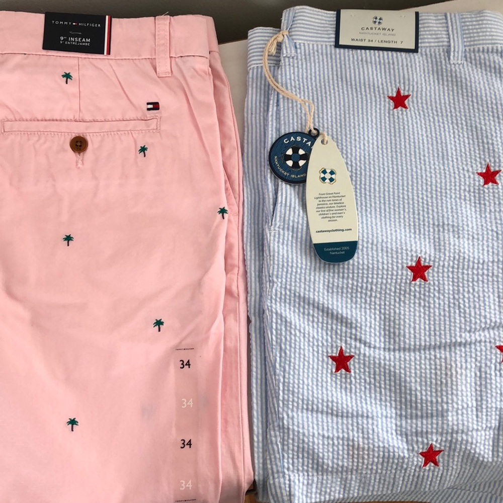 2 pairs of men’s shorts